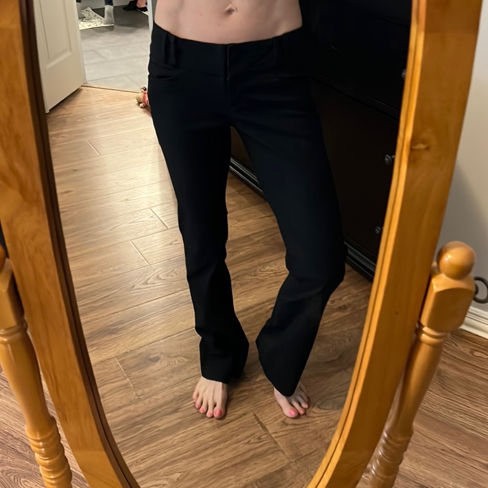 Black long the limited pants